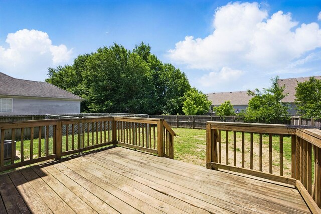 3716 S Jot Dr, Clarksville, TN 37040 - view of wooden terrace
