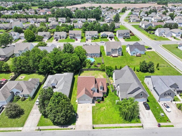 3716 S Jot Dr, Clarksville, TN 37040 - aerial perspective of suburban area