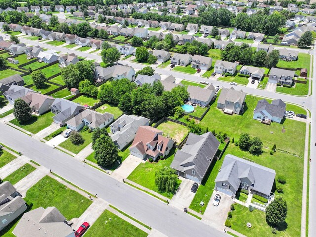 3716 S Jot Dr, Clarksville, TN 37040 - aerial view of residential area