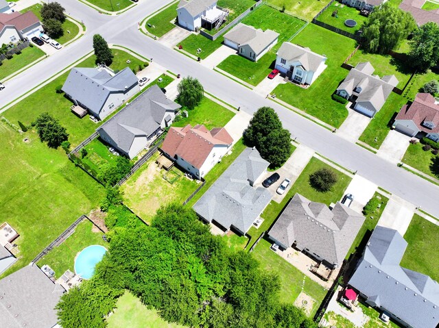 3716 S Jot Dr, Clarksville, TN 37040 - aerial perspective of suburban area