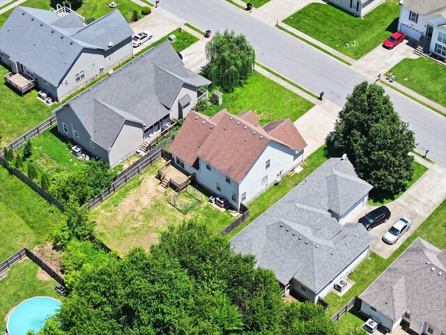 3716 S Jot Dr, Clarksville, TN 37040 - aerial perspective of suburban area