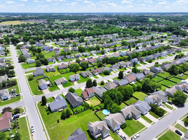3716 S Jot Dr, Clarksville, TN 37040 - aerial view of residential area