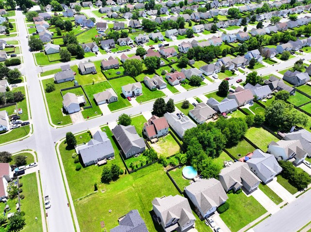 3716 S Jot Dr, Clarksville, TN 37040 - aerial view of residential area