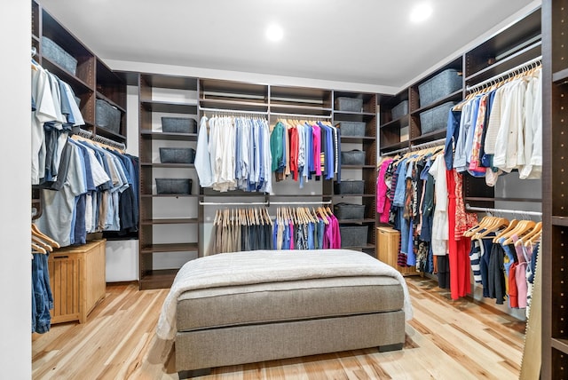 127 Copperstone Dr, Clarksville, TN 37043 - walk in closet featuring wood finished floors
