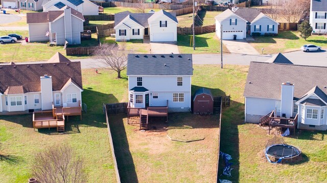 3889 Mackenzie Dr, Clarksville, TN 37042 - aerial view of residential area
