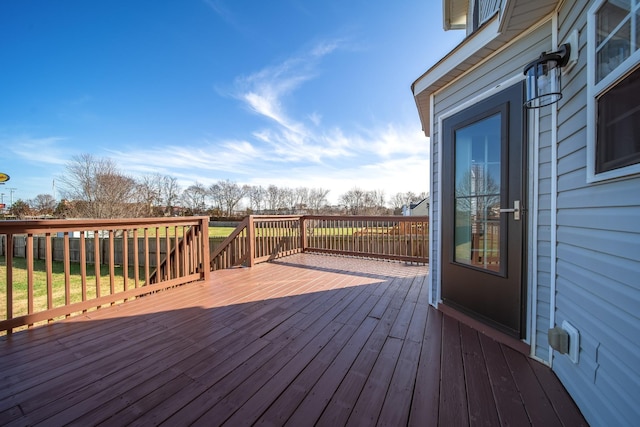 3889 Mackenzie Dr, Clarksville, TN 37042 - view of wooden deck