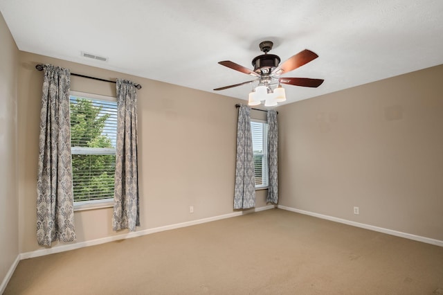 905 Arbor Springs Dr, Mount Juliet, TN 37122 - carpeted empty room with healthy amount of natural light, baseboards, and a ceiling fan