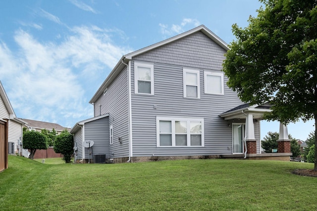 905 Arbor Springs Dr, Mount Juliet, TN 37122 - rear view of house featuring a yard and cooling unit