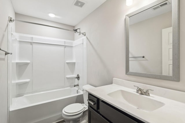 974 Bonellis Ln, Clarksville, TN 37040 - full bath with vanity, toilet, and bathtub / shower combination