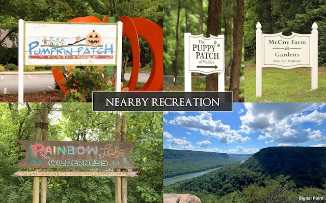414 Gentlemens Rdg, Signal Mountain, TN 37377 - exterior view of a mountainous background and a heavily wooded area