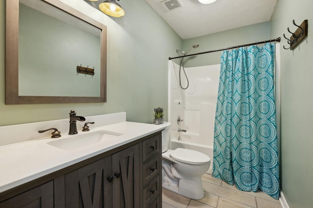4010 Swift Springs Ct, Goodlettsville, TN 37072 - bathroom with vanity, toilet, and shower / bath combo with shower curtain