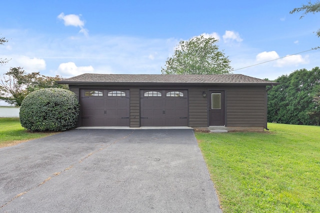 100 Acree Ln, Estill Springs, TN 37330 - view of front of house with a front yard and driveway