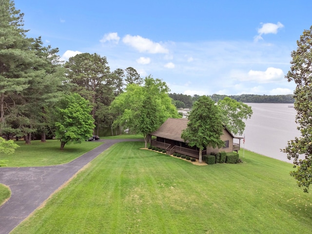 100 Acree Ln, Estill Springs, TN 37330 - view of green lawn with a water view