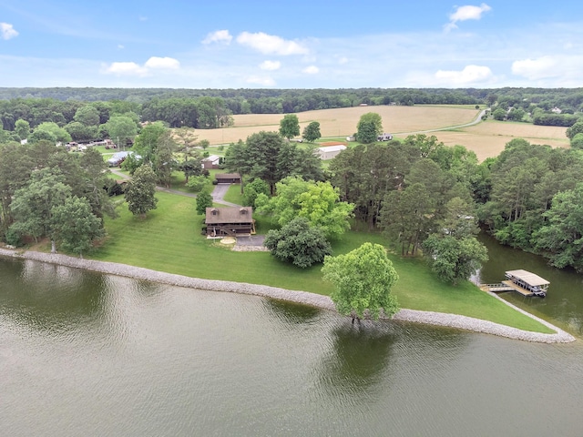 100 Acree Ln, Estill Springs, TN 37330 - overview of rural landscape with a nearby body of water and a tree filled landscape