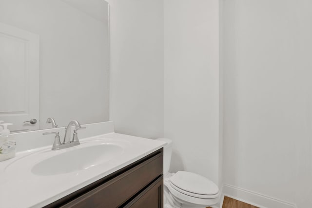 923 SE Broad St Unit A4, Murfreesboro, TN 37130 - bathroom featuring vanity and wood finished floors
