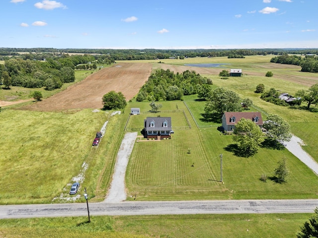 8635 Pleasant Hill Rd, Cross Plains, TN 37049 - aerial view of sparsely populated area with agricultural land