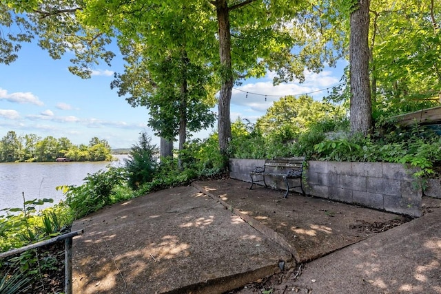 1090 Eva Harbor Rd, Eva, TN 38333 - view of yard with a water view
