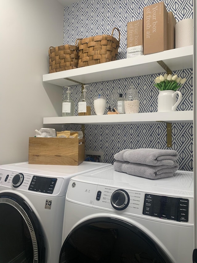 229 Claremont Ct, Gallatin, TN 37066 - washroom with washing machine and dryer