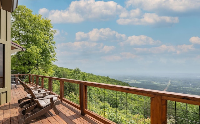 572 Rock Bluff Rd, Rising Fawn, GA 30738 - view of wooden deck