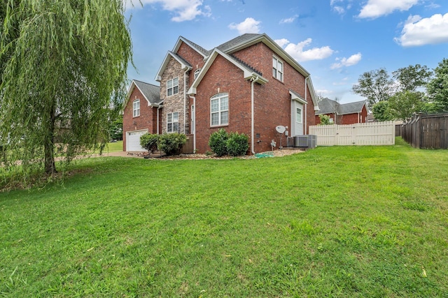 201 Abbey Rd, Lebanon, TN 37090 - rear view of property with brick siding