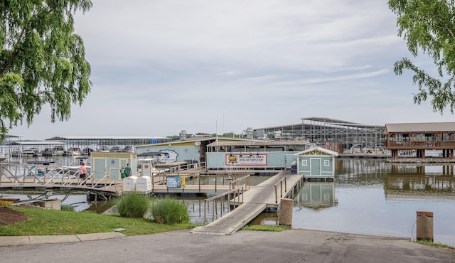 601 Lawrence St, Old Hickory, TN 37138 - dock featuring a boat ramp and a water view