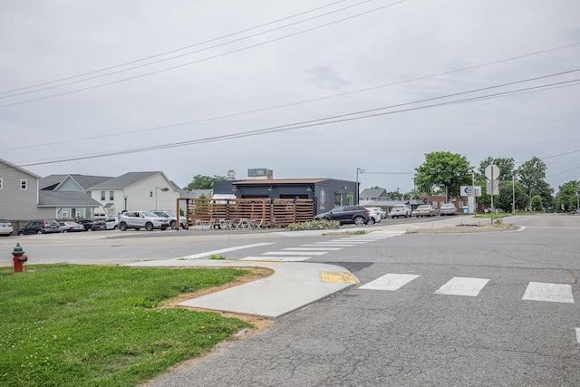 601 Lawrence St, Old Hickory, TN 37138 - view of asphalt street featuring traffic signs and a residential view