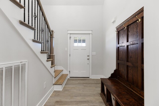 3021 Cambridge Ct, Lewisburg, TN 37091 - mudroom featuring light wood finished floors and baseboards