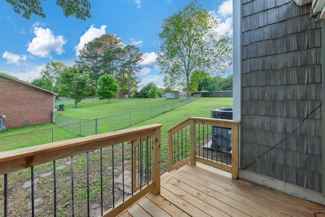2897 Old Medina Rd, Jackson, TN 38305 - view of wooden deck