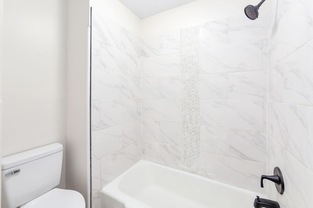 2897 Old Medina Rd, Jackson, TN 38305 - full bathroom with toilet and shower / bath combination