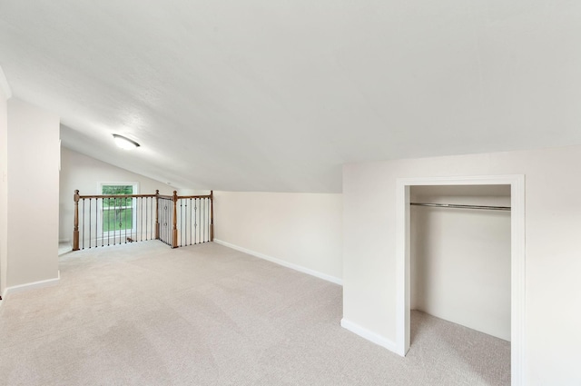 2897 Old Medina Rd, Jackson, TN 38305 - bonus room with lofted ceiling, carpet, and baseboards