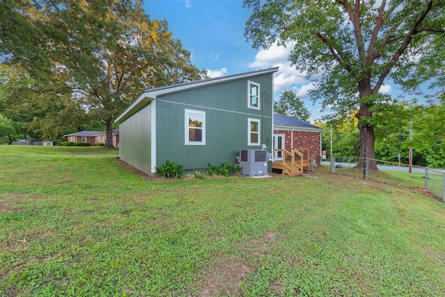 2897 Old Medina Rd, Jackson, TN 38305 - view of side of property with central AC unit