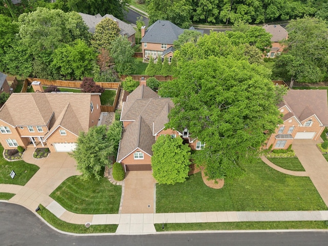 320 Julianna Cir, Franklin, TN 37064 - aerial perspective of suburban area
