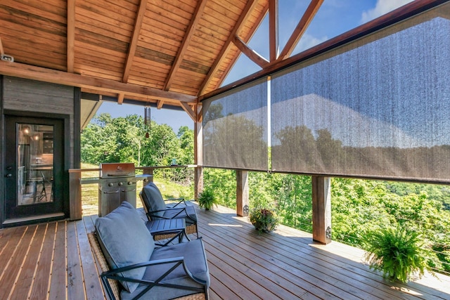 1055 Hunters Landing Ln, Smithville, TN 37166 - view of wooden deck