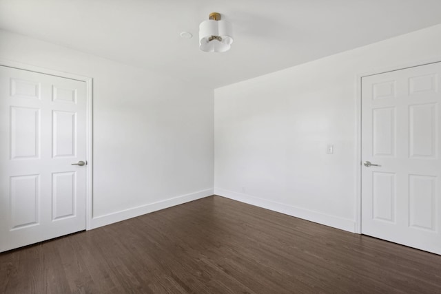 901 Elliston St, Old Hickory, TN 37138 - empty room featuring dark wood-style floors and baseboards