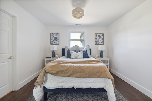 901 Elliston St, Old Hickory, TN 37138 - bedroom with dark wood-type flooring and baseboards