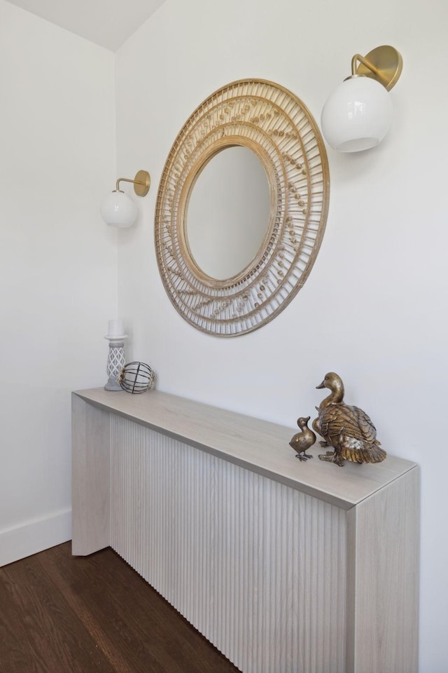 901 Elliston St, Old Hickory, TN 37138 - detailed view of wood finished floors and baseboards