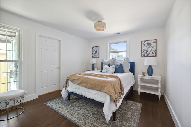 901 Elliston St, Old Hickory, TN 37138 - bedroom featuring dark wood finished floors and baseboards