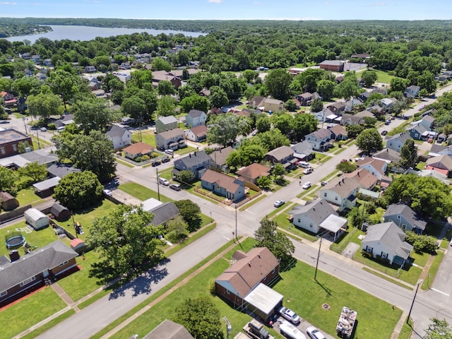 901 Elliston St, Old Hickory, TN 37138 - aerial perspective of suburban area featuring a large body of water