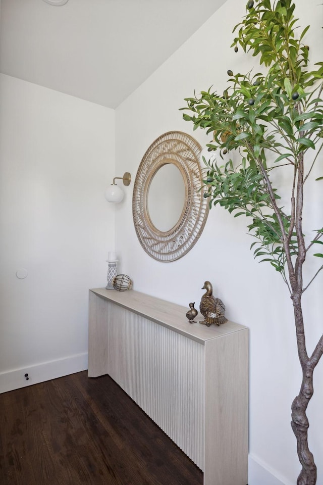 901 Elliston St, Old Hickory, TN 37138 - detailed view of wood finished floors and baseboards