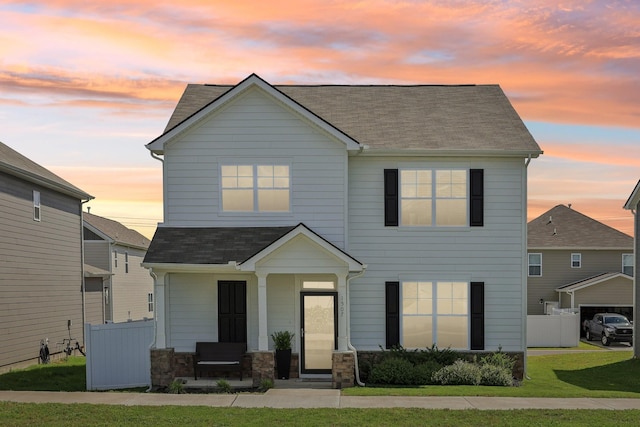 1507 Ashgrove Pl, Lebanon, TN 37087 - view of front of house with roof with shingles