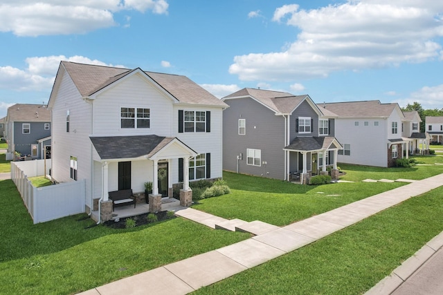 1507 Ashgrove Pl, Lebanon, TN 37087 - view of front of property with a residential view and a shingled roof