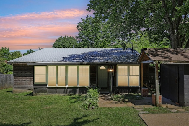 102 Nall Ave, Centerville, TN 37033 - back of house with metal roof