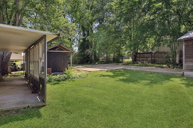 102 Nall Ave, Centerville, TN 37033 - view of yard with a patio area