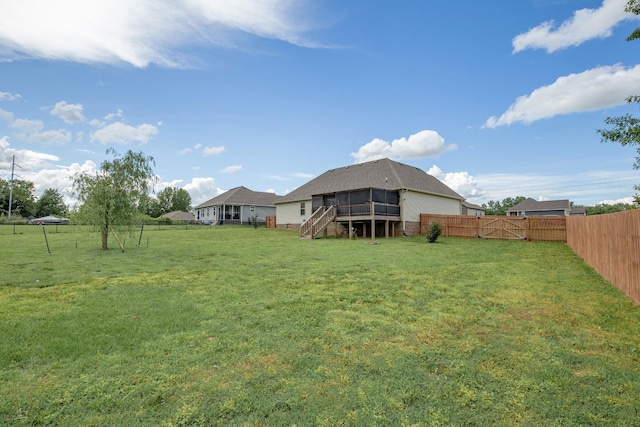 138 Beaver Creek Dr, Portland, TN 37148 - view of yard featuring stairs and a deck