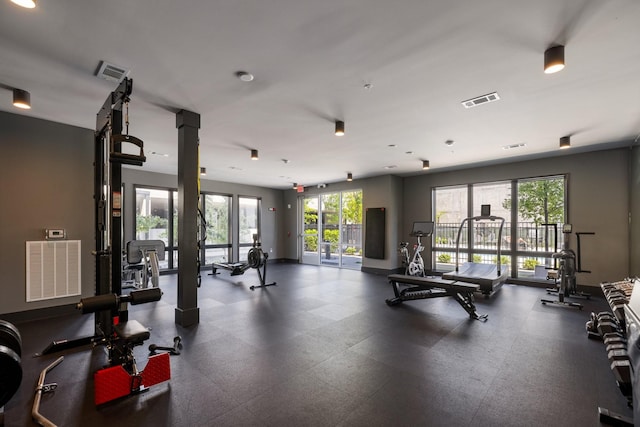 303 31st Ave N Unit 305, Nashville, TN 37203 - gym featuring baseboards
