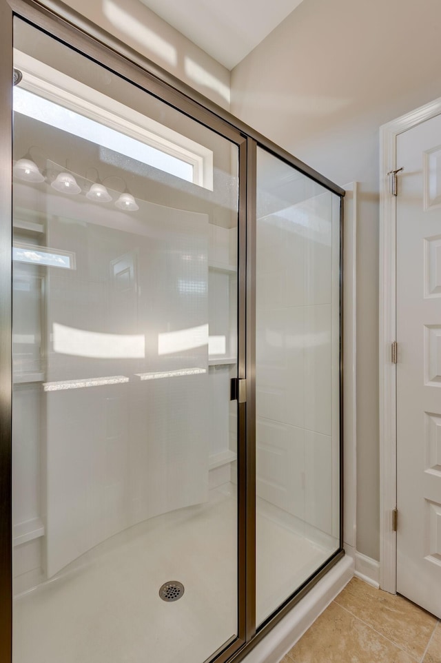 114 Walden Village Ct, Nashville, TN 37210 - full bathroom with a stall shower and tile patterned flooring
