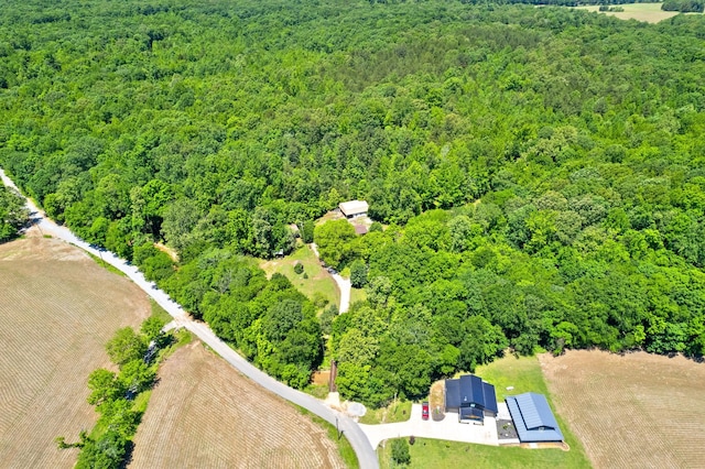 160 Terrapin Run Rd, Dover, TN 37058 - bird's eye view of a heavily wooded area