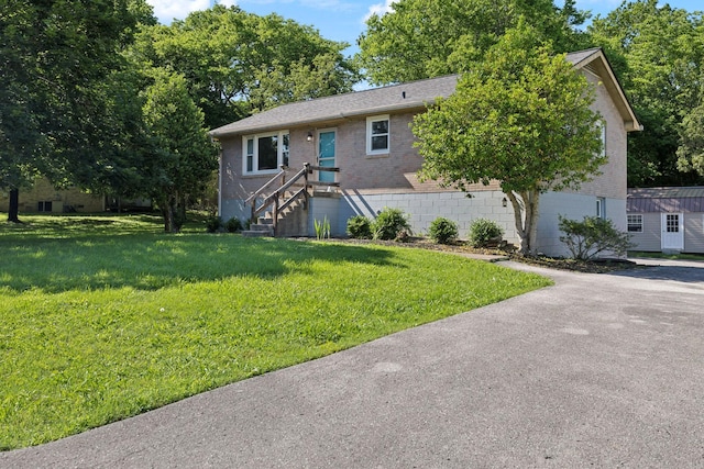 221 Cedar Creek Dr, Mount Juliet, TN 37122 - ranch-style home with brick siding and a front yard