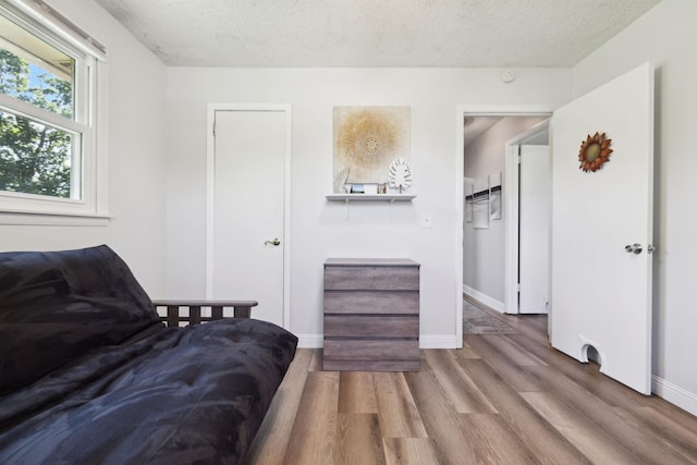 221 Cedar Creek Dr, Mount Juliet, TN 37122 - living area featuring wood finished floors, a textured ceiling, and baseboards