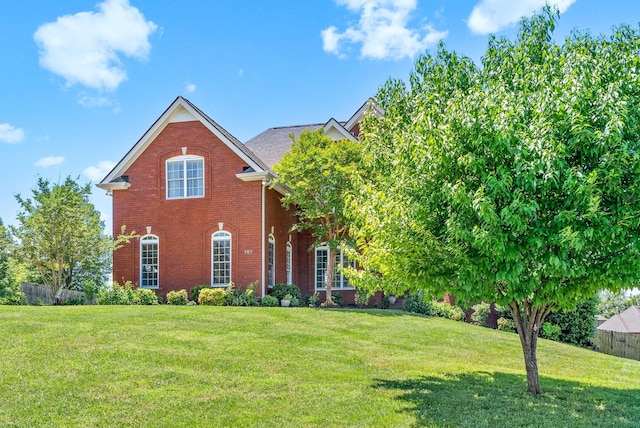 767 Dixie Ln, Pleasant View, TN 37146 - view of front facade with brick siding